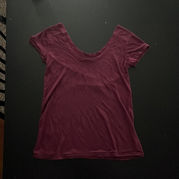 Rebecca Minkoff Short-Sleeve Tee, Size Extra Small, Color Purple/Red - Picture 2 of 5